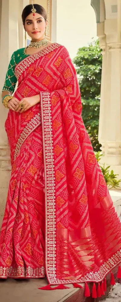 woven-art-silk-bandhej-saree-in-fuchsia-v1-sew10470